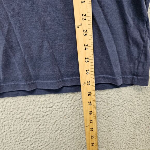 Patagonia T-Shirt Mens Size Medium Navy Blue Responsibili-tee Short Sleeve - Picture 7 of 8